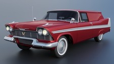 3d Printed Plymouth Suburban Panel Wagon 1958 Model Car Collectible Replica 3d Printed Plymouth Suburban Panel Wagon 1958 Model Car Collectible Replica