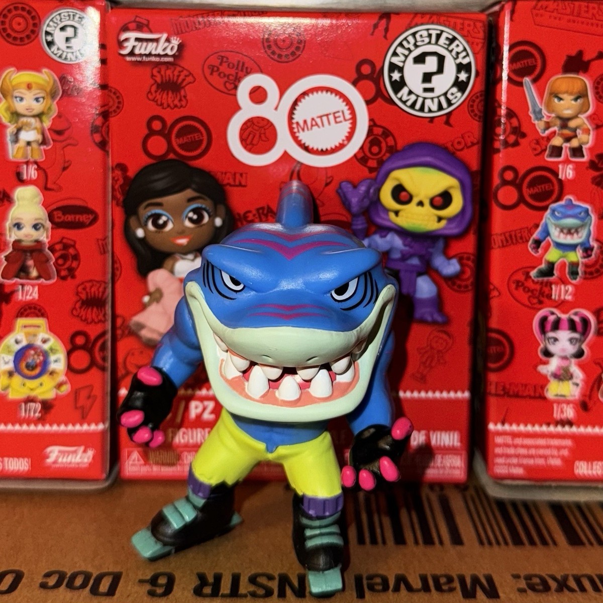 1/12 Streex Street Sharks Mattel 80th Anniversary Funko