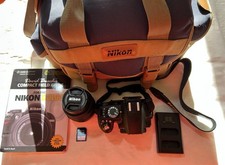 Nikon D3100 Digital SLR Camera 14.2MP Plus Accessories Low Shutter Count