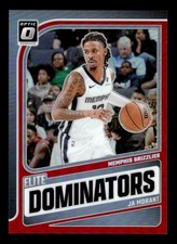 2024-25 Donruss Optic Ja Morant /99 Elite Dominators Red #6 Memphis Grizzlies