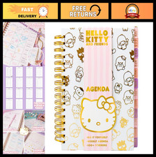 Cute Hardcover Planner with 70 Pages, Hello Kitty Stickers, School Supplies  Ac
