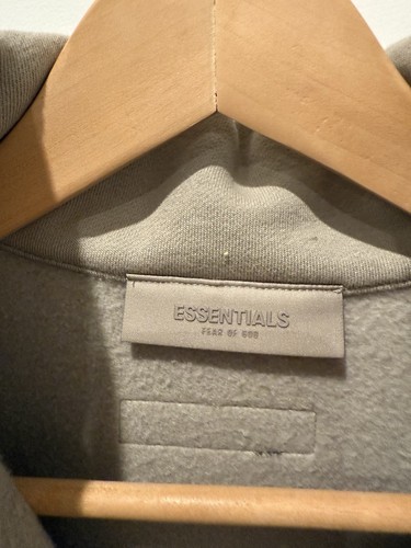 Fear Of God Essentials Full Zip Jacket Size Medium - Picture 3 of 17