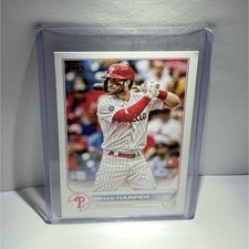 Topps 2022 Series 1 Bryce Harper #250 Philadelphia Phillies Baseball Card