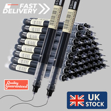10x Gel Pens 0.5mm Fine Tip Smooth Writing Pen School Office Note Taking