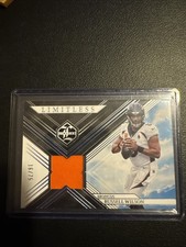 2022 Panini- limitless Materials Russell Wilson LM-RWI Spotlight Silver/75 (MEM)