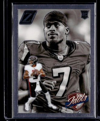 2024 Panini Zenith #10 Michael Penix Jr. / Michael Vick Idols