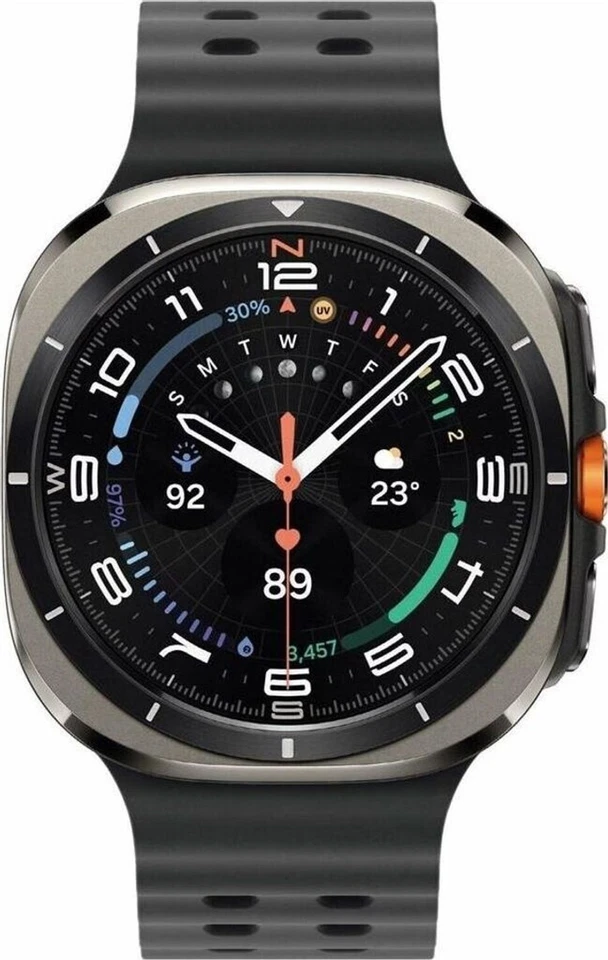 Samsung Galaxy Watch Ultra 47mm LTE Bluetooth 32GB Saphirglas Titanium Silver - Bild 3 von 4
