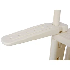 Sturdy 4-Step Pool Entry System for Above-Ground Pools, Easy Install with Sand