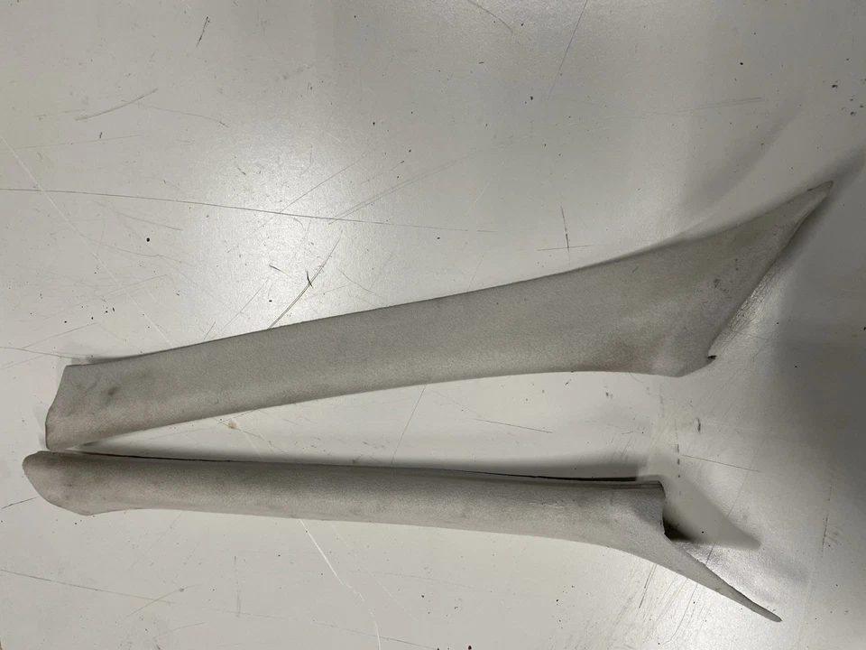 OEM BMW E36 Sedan A Pillars Grey *DAMAGED* Pair Of 2 325 328 318 1960988 - Image 3 of 4