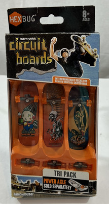 NEW Tony Hawk HexBug Circuit Boards Tri Pack Interchangeable Skateboard Decks