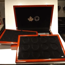 RCM Masters Club Case For Silver Coins + Certificates Royal Canadian Mint