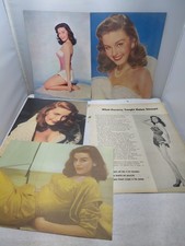 Lena Horne Vintage Magazine Clippings Lot Scrapbooking Old Hollywood Original