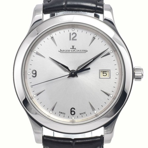 Jaeger-LeCoultre Master Control Date SS Men's Watch Silver Dial 40mm Used