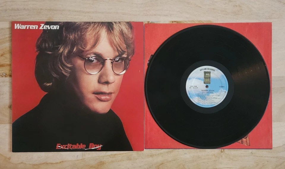 Warren Zevon - Excitable Boy Vinyl LP Asylum Records 1978 Original Press NM / EX - Image 3 of 4