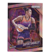 2025 Panini Prizm WNBA Satou Sabally #4 Silver Holo Prizm Phoenix Mercury