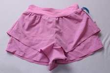 Carter's Girls Elastic Waistband Flowy Layered Flip Shorts AC2 Pink Size 4