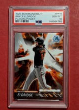 2024 Bowman Draft Chrome Bryce Eldridge Plasma Power #PP-15 PSA 10 Gem Mint