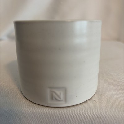 NESPRESSO Ceramic CANDLE HOLDER Tea Light  WHITE New In Box
