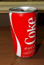 Vintage Coca-Cola Can Coin Bank Tin - Used