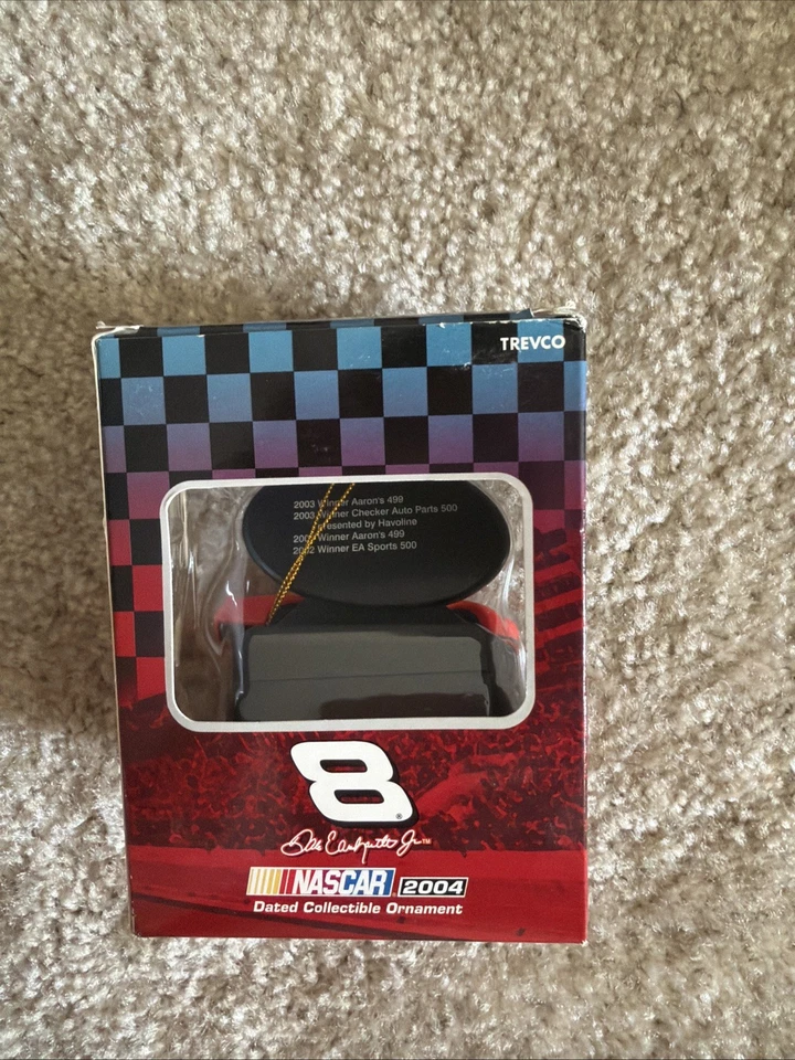 Dale Earnhardt Jr #8 adornos de Navidad regalo sin abrir Foto 3 de 4
