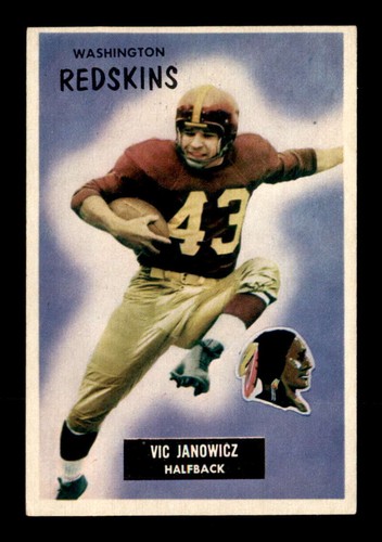 Vic Janowicz #133 1955 Bowman card