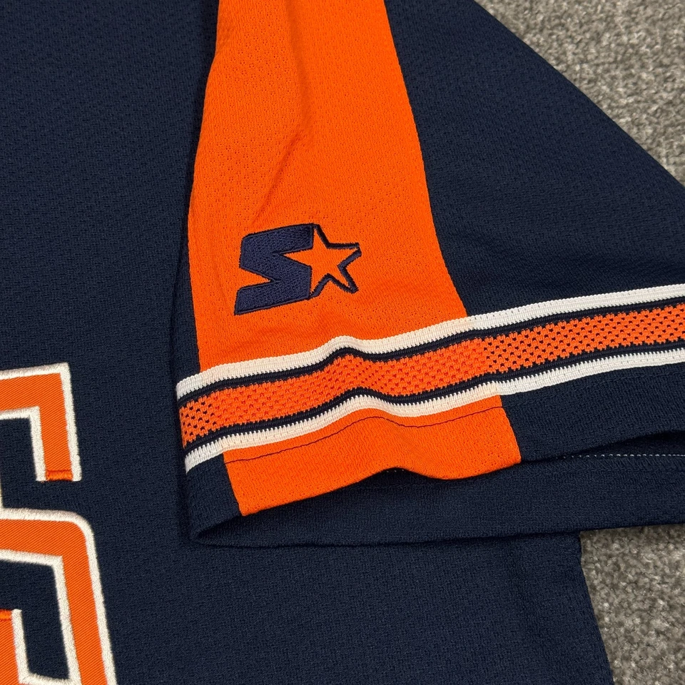 Camiseta Denver Broncos Hombres XL Starter NFL Fútbol De Colección Años 90 Azul Béisbol Rara Foto 3 de 4