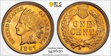 1897 Indian Head Cent PCGS MS64 "RD" Gold Shield Extremely Rare in RD Condition!