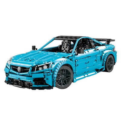 New Mercedes C63 AMG Technic Set + Remote Control Motor Set, 4,129 Pieces
