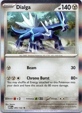Dialga 095/132 Rare Mega Evolution Pokemon Holo NM