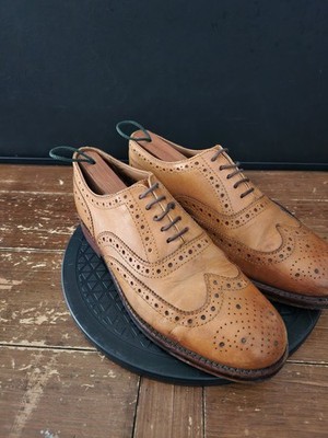 Grenson Brown Wing Tip Brougue Lace-Up Oxfords  Men\'s - 10 The Grenson Triple Welt was originally conceived by our  main image 2