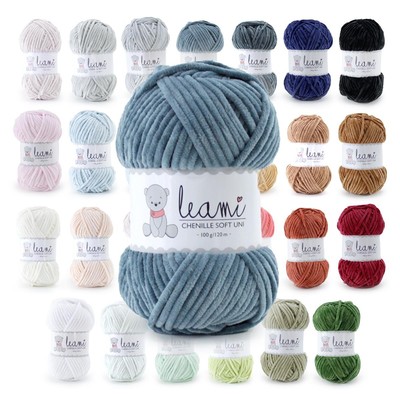 LEAMI Chenille Soft UNI (100g/120m) 