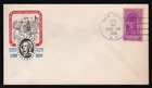 WASHINGTON'S INAUGURATION #854 US FIRST DAY COVER 1939, TORKEL GUNDEL & GOLDMAN