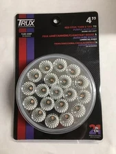 4" Dual Revolution Red Stop, Turn & Tail to Purple Auxiliary LED Light