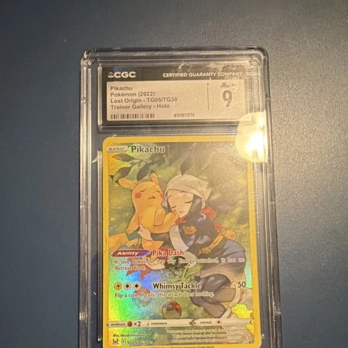 New ListingPokémon Pikachu TG05/TG30 Ultra Rare Holo Lost Origin Trainer Gallery CGC 9 2022