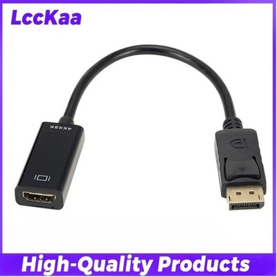 4K DP to HDMI Adapter DisplayPort to HDMI Converter Cable for PC Laptop 1Pc