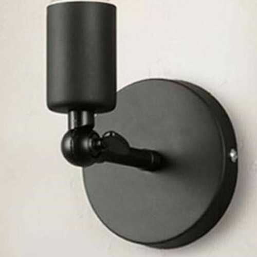 Industrial Edison Retro Vintage Wustic Sconce Lamp Wall Light Fixture E27 Socket - Picture 4 of 14