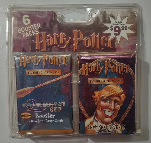 Harry Potter Trading Card Game Wizards TCG Sealed 6 Packs Blister