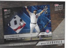 2019 Topps Series 1 Baseball '18 Topps Now Review Kyle Schwarber Cubs