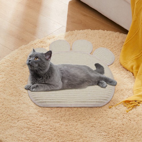 Foot type cat scratch board, cat nest, scratch pad, scratch pad, sofa, cat toy - Picture 8 of 8