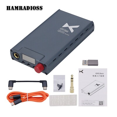 Xduoo XD05 BASIC DAC Decoder DAC Headphone Amplifier Digital Audio Born For PC