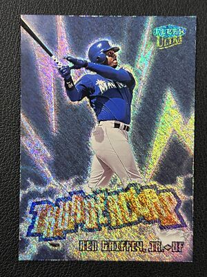 1999 Fleer Ultra #10 Ken Griffey, Jr. Thunder Clap Seattle Mariners HOF