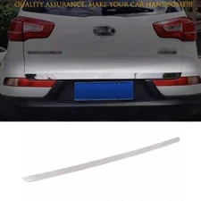 For Kia Sportage R 2011-2016 Chrome Steel Rear Trunk Lid Tailgate Molding Strip