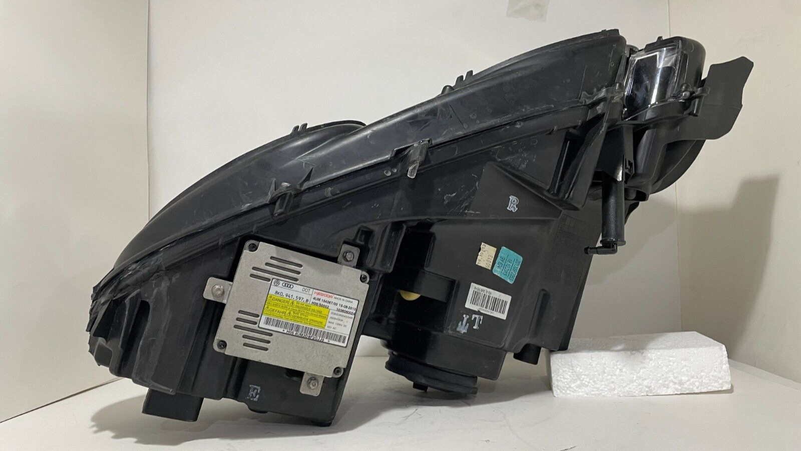 2012-2018 BENTLEY CONTINENTAL GT RIGHT XENON HEADLIGHT COMPLETE 3W1941016BB OEM