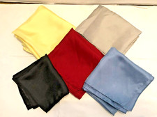 Vtg. Lot Of 5 Ciro's Scarfs All With Tags Removed All Excellent Condition Read