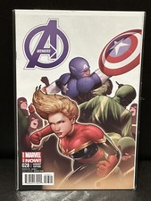 🔥AVENGERS #28 variant JOHN TYLER CHRISTOPHER 1:20 ratio cover MARVEL 2014 NM🔥