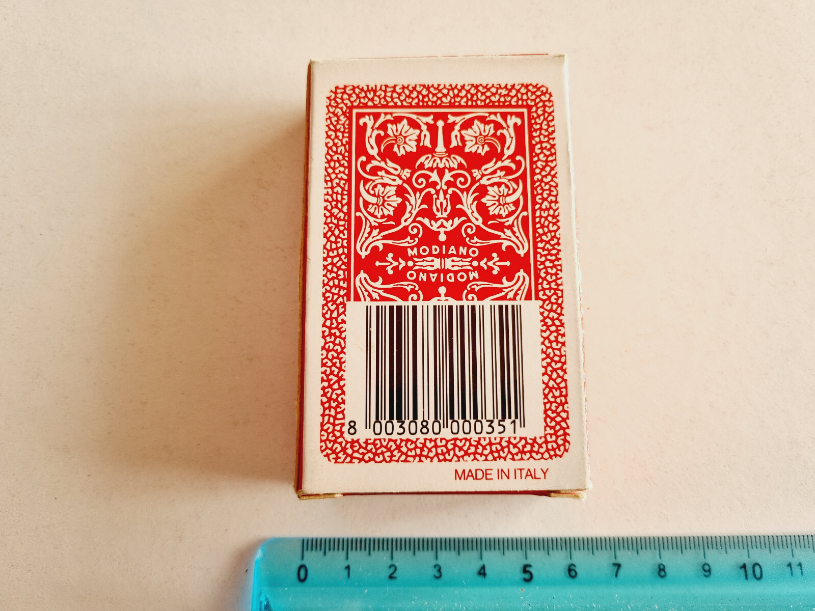 Thumbnail - Karten Von Spiel Napoletane Modiano Versiegelte Vintage Original