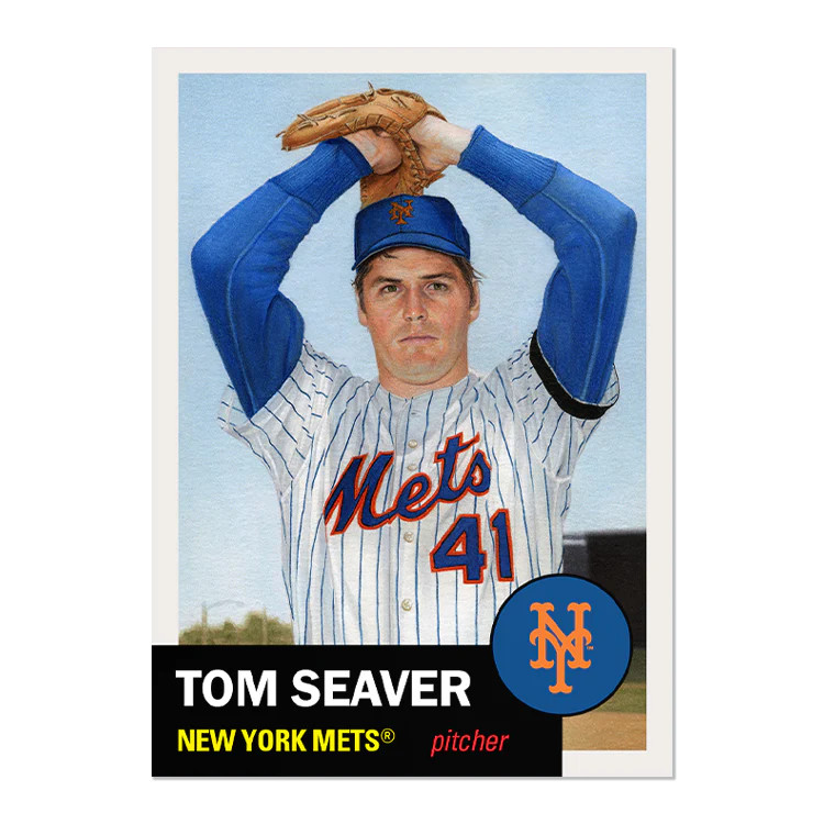 2025 Topps Living Set 800 Tom Seaver New York Mets PR 3163