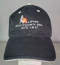 Conoco Phillips Hat Alpine Shutdown 2004 Alaska strapback cap