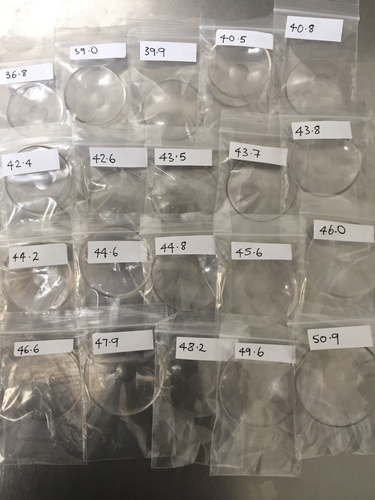 Vintage Pocket Watch Glass Replacement Bullseye Verge Open Face Crystal