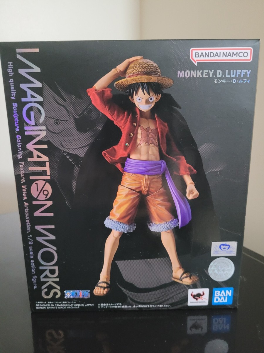 bandai Imagination Works One Piece Luffy D Monkey Figure Tamashii